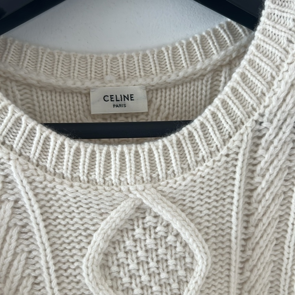 Celine wool and cashmere sweater - Picture 3 of 13